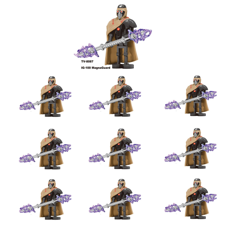 Lego Set Creator - 10 stuks/set bouwstenen Clone trooper Battle