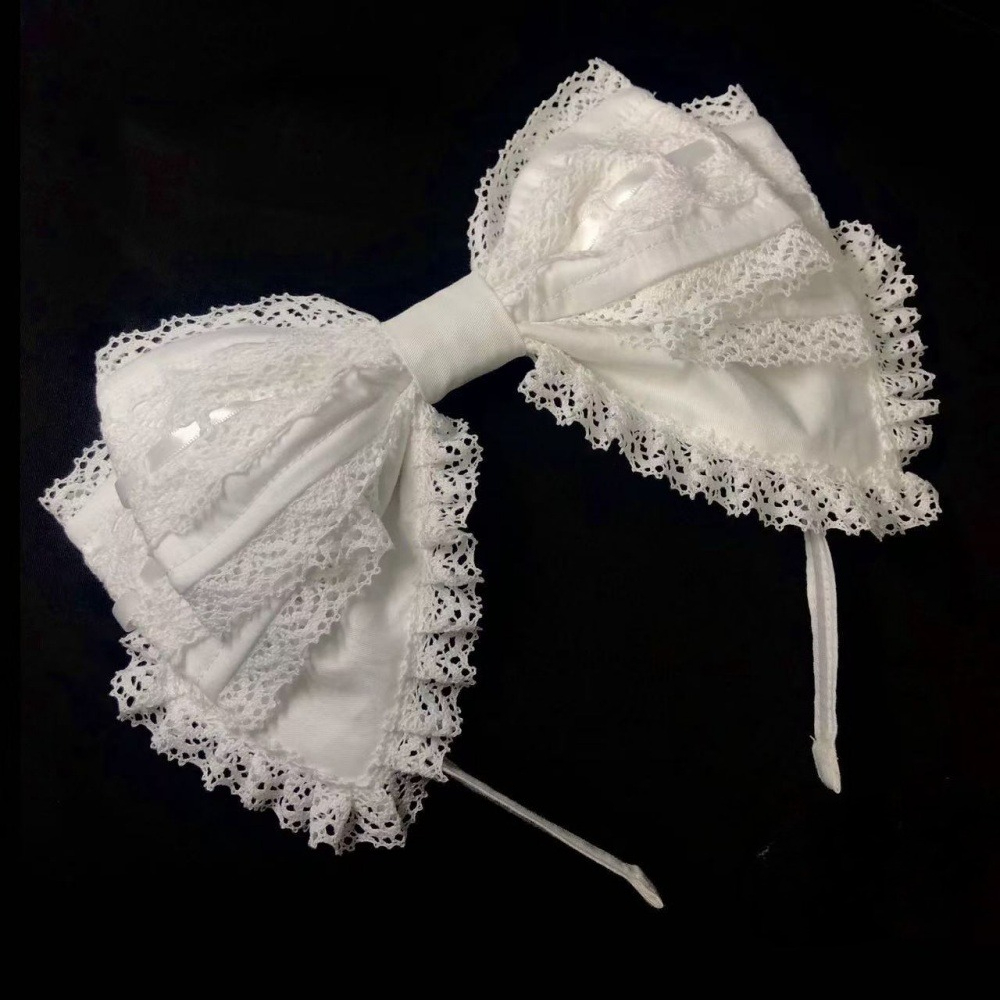 Y2K Lolita Schattige Kant Hoof - Ribbon Bow Gift recensie en prijs