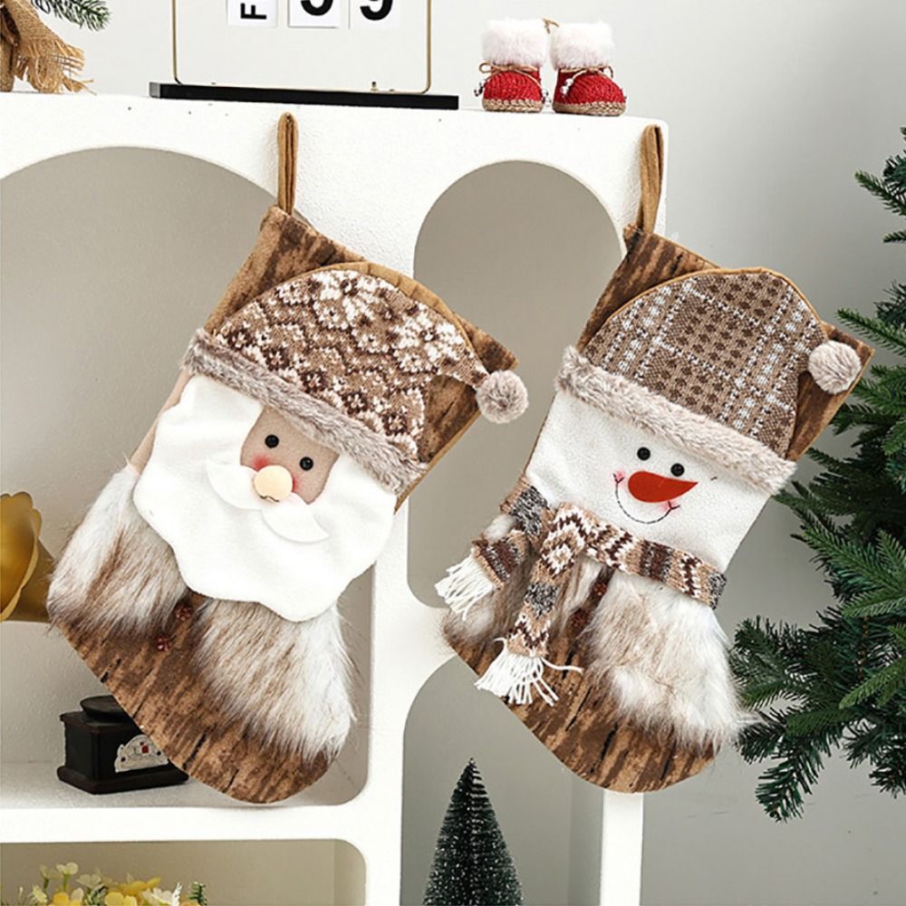 Cartoon Kerstsokken, Kerstman, - Christmas Stocking Hanging recensie en prijs