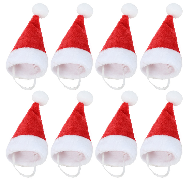 Kerstmuts voor huisdieren, rod - Santa Hat Plush recensie en prijs