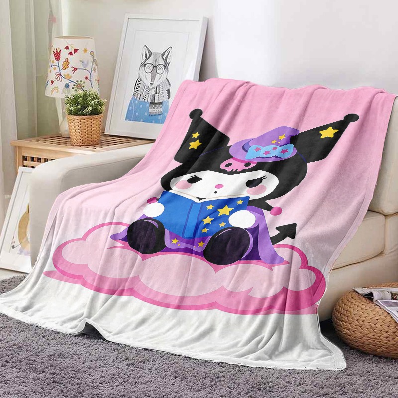 Sanrio Dekbed Kuromi Heks Magi - Christmas Throw Blanket recensie en prijs