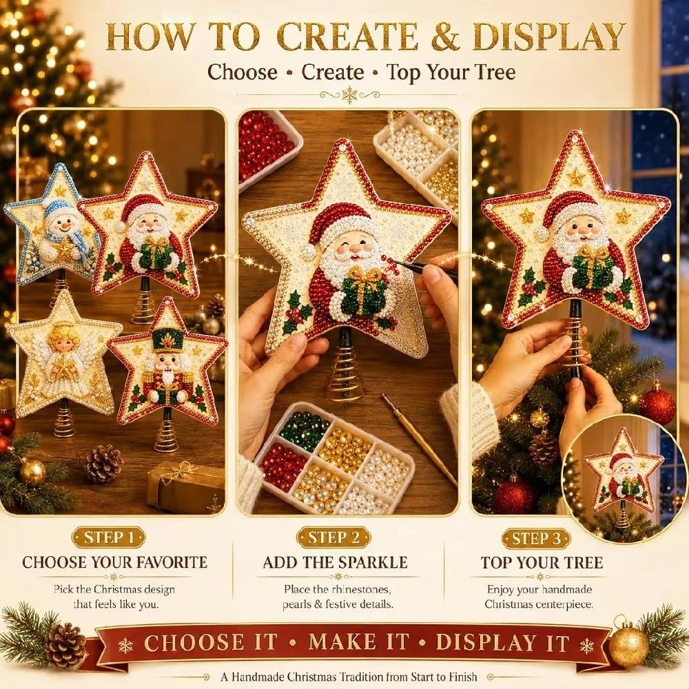 Stervormige kerstboomtopper, k - Star Tree Topper recensie en prijs