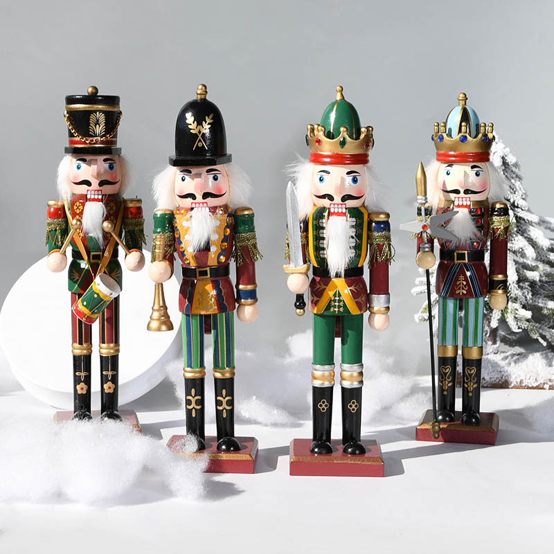 30CM Houten Notenkraker Soldaa - Nutcracker Figurine recensie en prijs