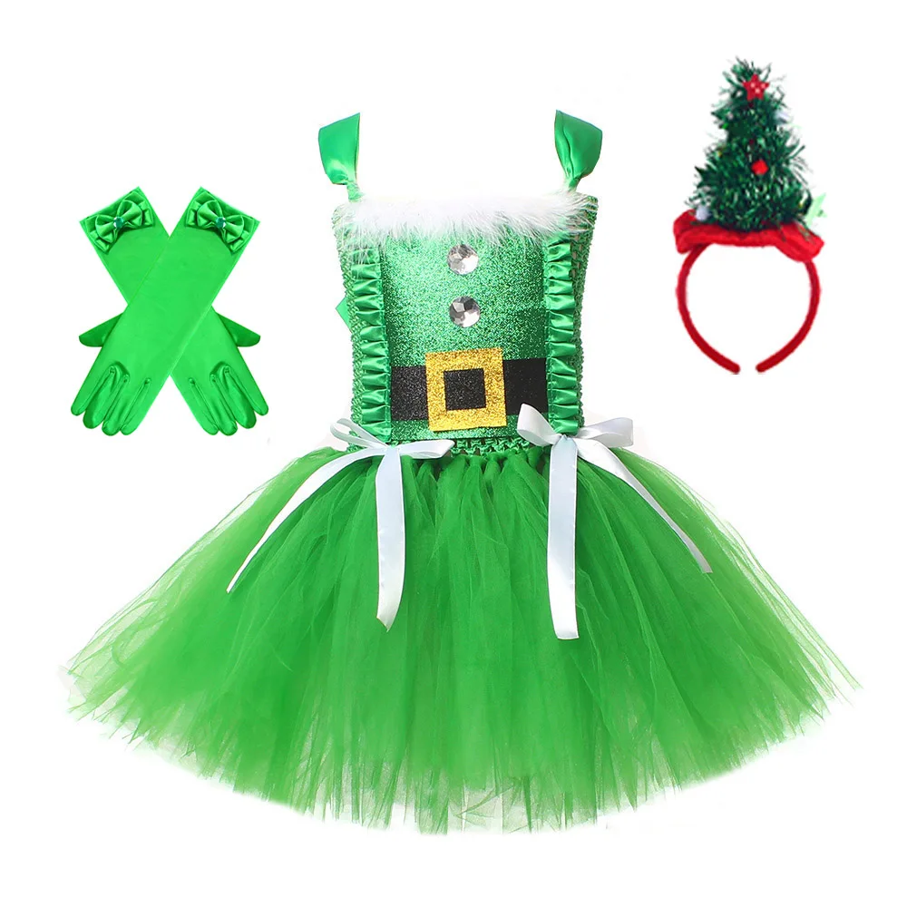 Kerst Kids Tutu Jurk Rendier K - Elf Costume Christmas recensie en prijs