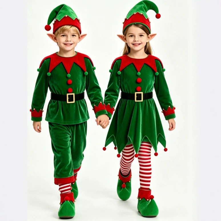 Kerstkostuums voor Jongens en  - Elf Costume Christmas recensie en prijs