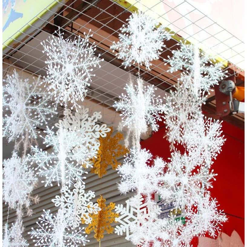 30 stuks Kerst Sneeuwvlok Orna - Christmas Tree Artificial recensie en prijs