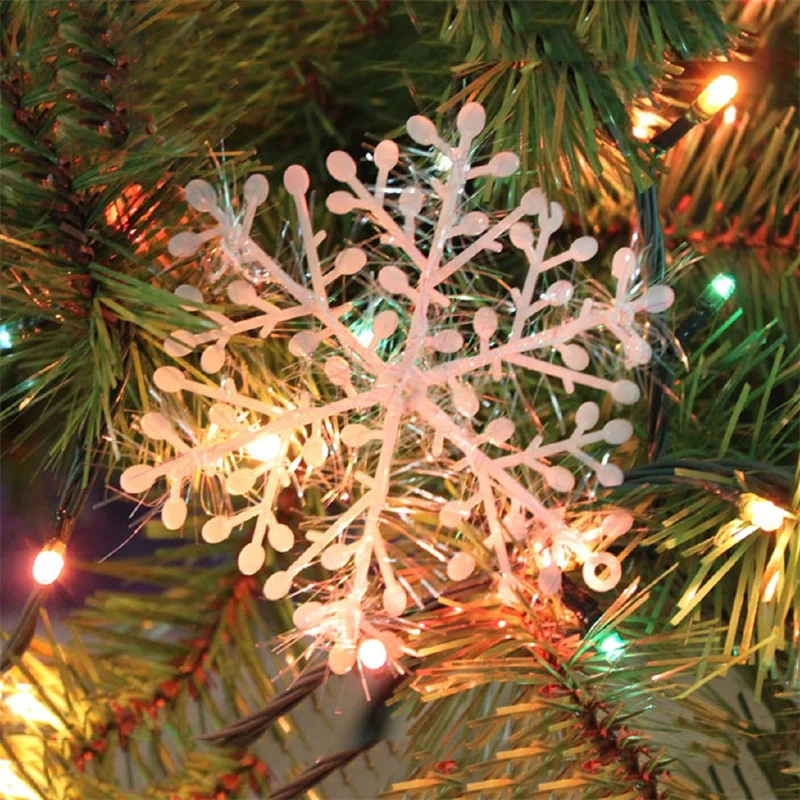 30 stuks Kerst Sneeuwvlok Orna - Christmas Tree Artificial recensie en prijs