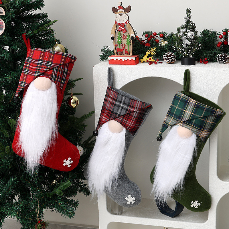 1-4 stuks Kerstcadeautjeszakje - Christmas Stocking Hanging recensie en prijs